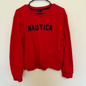 Nautica Red Sweatshirt